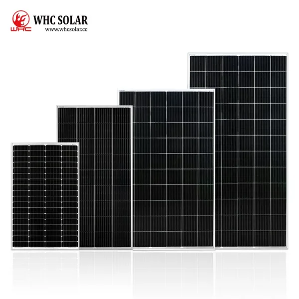 black solar panels