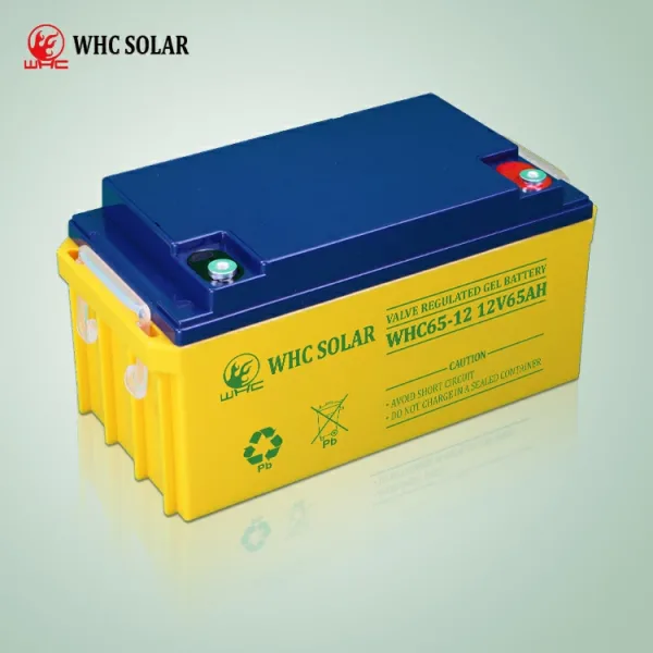 Solar Gel Deep Cycle Battery 12V 65AH Maintenance Free - WHC - Image 3