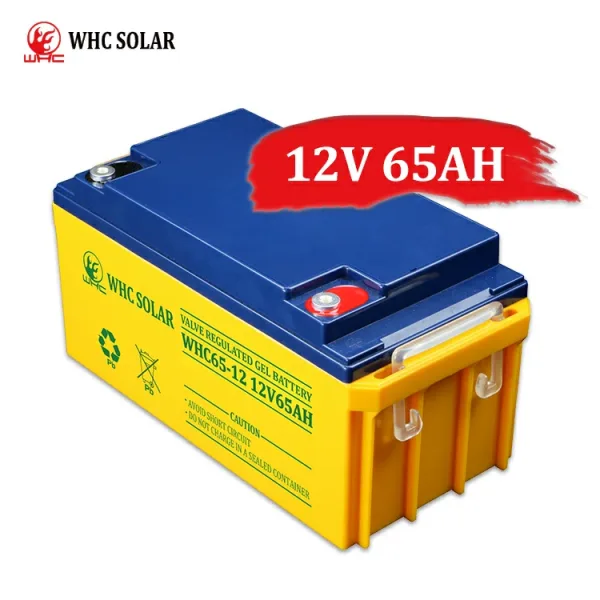 Solar Gel Deep Cycle Battery 12V 65AH Maintenance Free - WHC