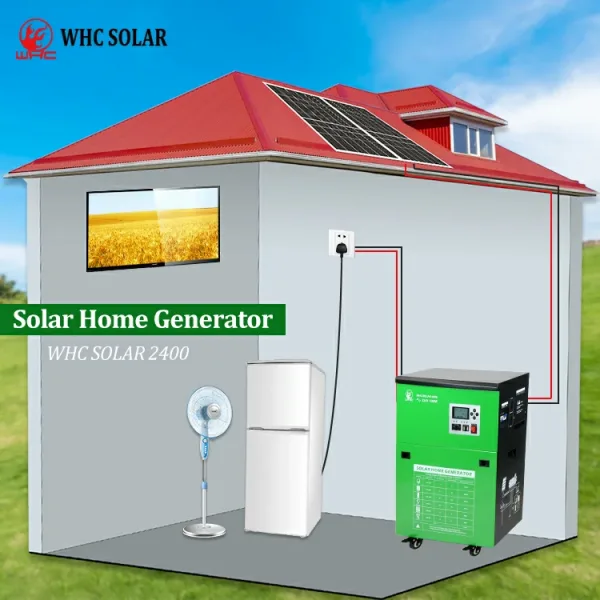 WHC Solar 2400 Solar Home Generator 1500w Back up Power - Image 6