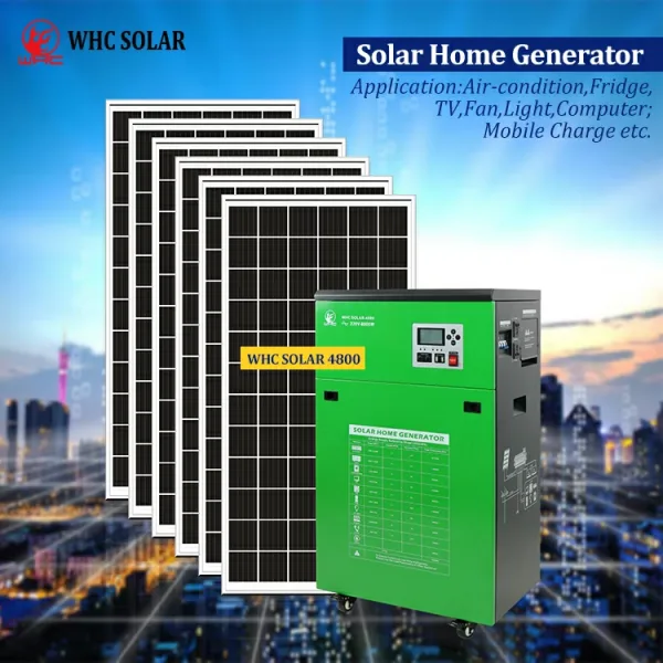 WHC Solar 4800 Solar Home Generator 4000w Back up System - Image 4