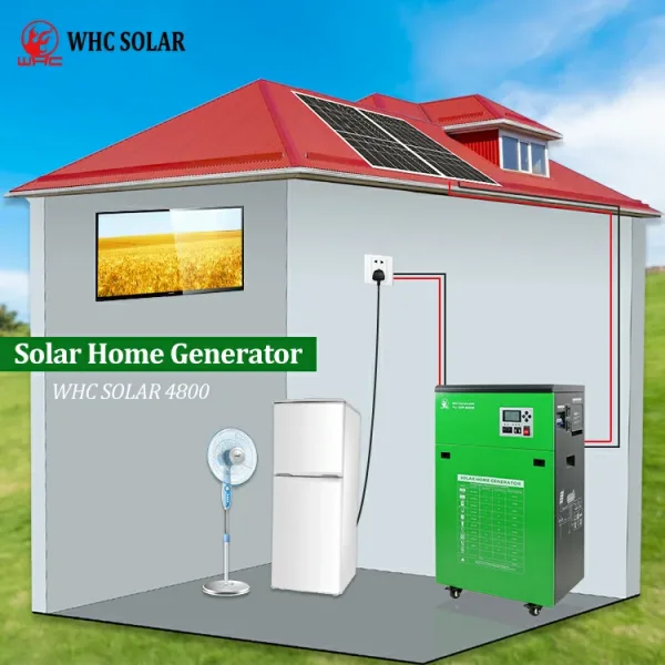 WHC Solar 4800 Solar Home Generator 4000w Back up System - Image 5