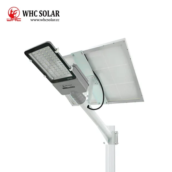 WHC | Solar Street Light 80w High Lumen Outdoor LED Lamp PB8180