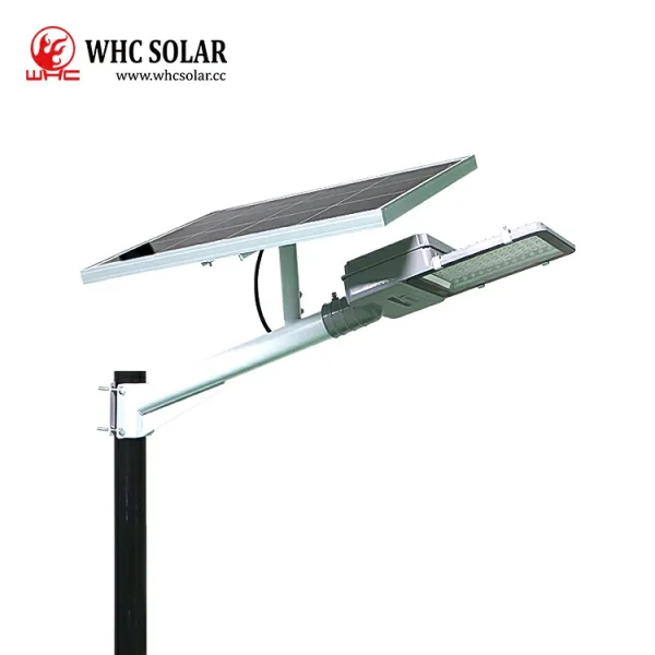 WHC | Solar Street Light 80w High Lumen Outdoor LED Lamp PB8180 - Image 4