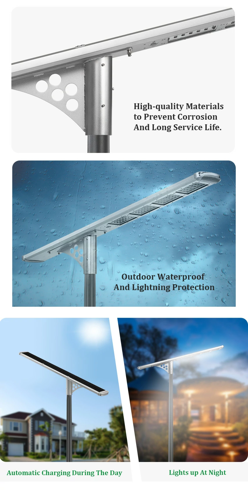 solar street light 80w