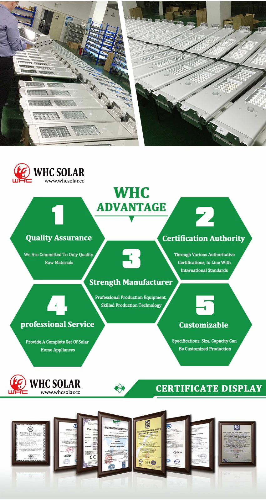 solar street light 80w