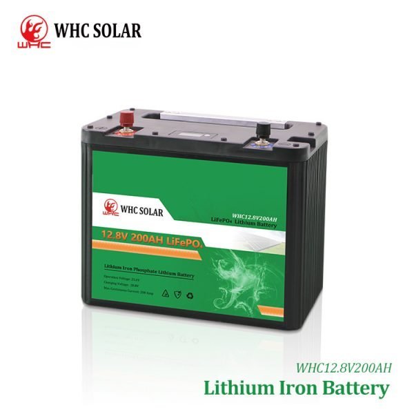 WHC LiFePo4 Solar Lithium Battery Deep Cycle 12V 12.8V 200ah - Image 5