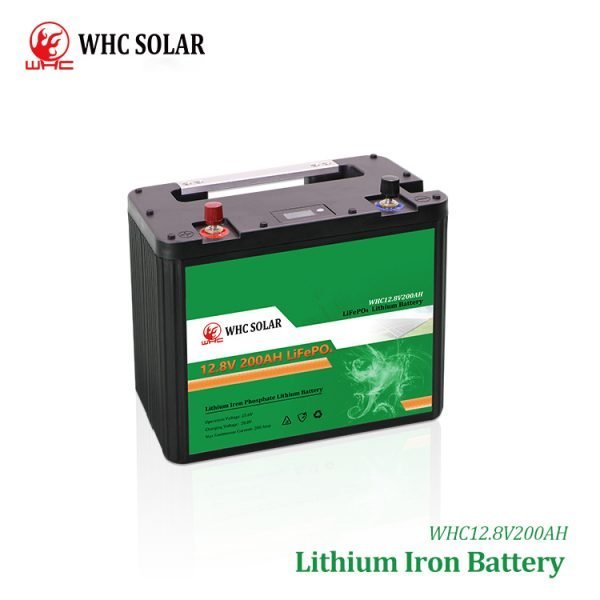WHC LiFePo4 Solar Lithium Battery Deep Cycle 12V 12.8V 200ah - Image 4