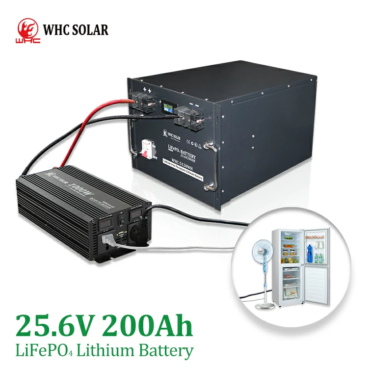 WHC LiFePo4 Solar Lithium Battery Off-Grid 24V 25.6V 200AH - Image 6