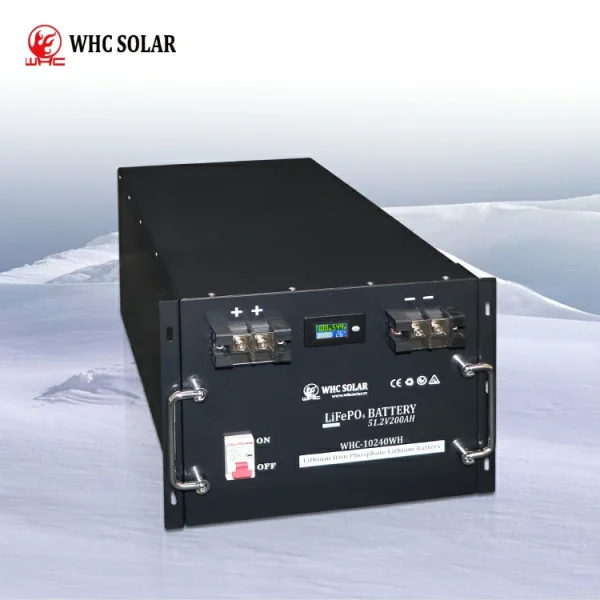 Solar Lithium Battery Deep Cycle LiFePo4 48V 51.2V 200AH | WHC - Image 4