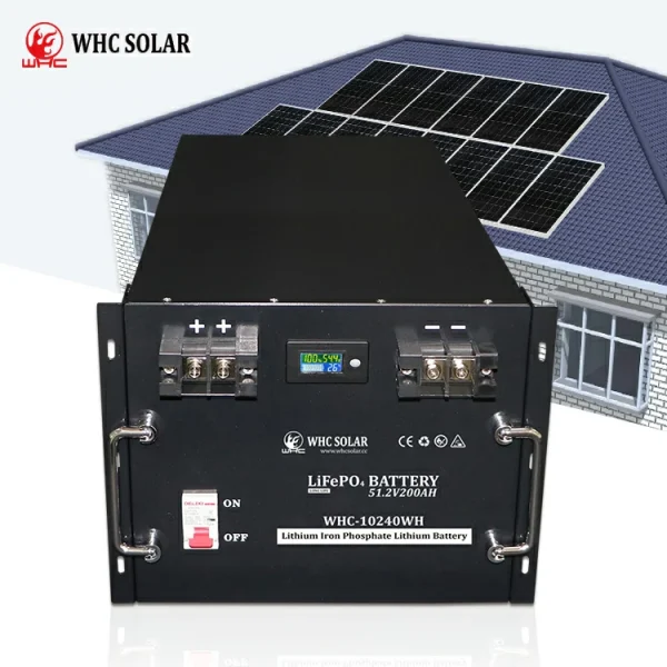 Solar Lithium Battery Deep Cycle LiFePo4 48V 51.2V 200AH | WHC - Image 2
