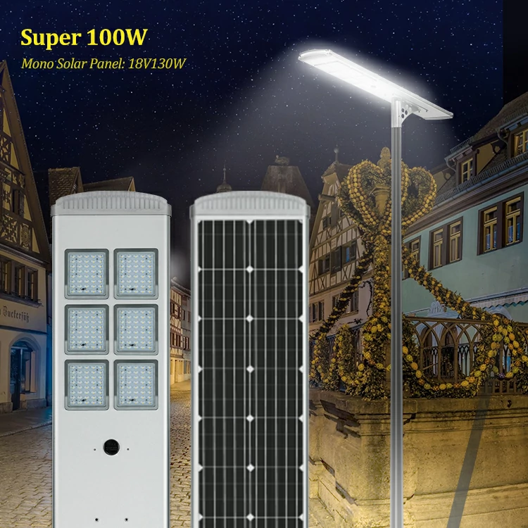 100w Solar Street Light