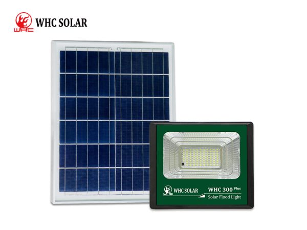 60W Solar Flood Light with LifePO4 Battery
